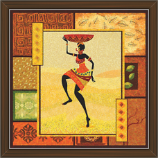 African Modern Art Paintings (AS-8005)